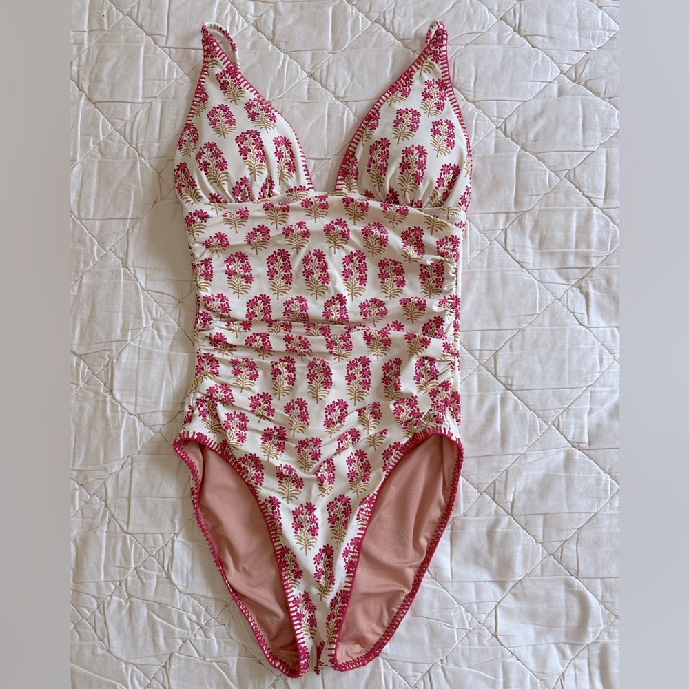 J. CREW block print one Piece